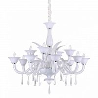 подвесная люстра ideal lux renoir sp12 bianco в Барнауле