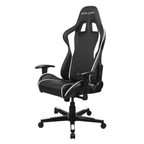 кресло геймерское dxracer formula черно-белое в Барнауле