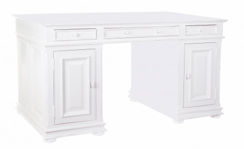 стол письменный нордик с состариванием, белый в Барнауле