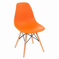 стул деревянный eames pc-015 orange в Барнауле