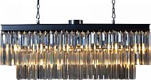 люстра odeon l110 black&glass чёрная, прозрачная в Барнауле