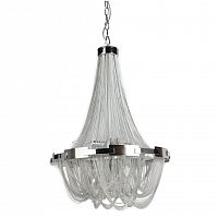 люстра firenzo серебро, прозрачная в Барнауле