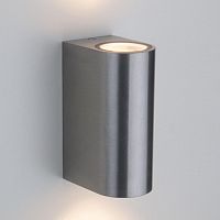уличный настенный светильник elektrostandard 1703 techno pillar хром 4690389117145 в Барнауле