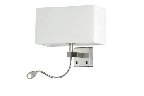 бра crystal lux jewel ap2 white в Барнауле