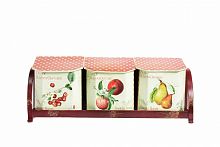 набор емкостей для хранения на подставке fruits в Барнауле